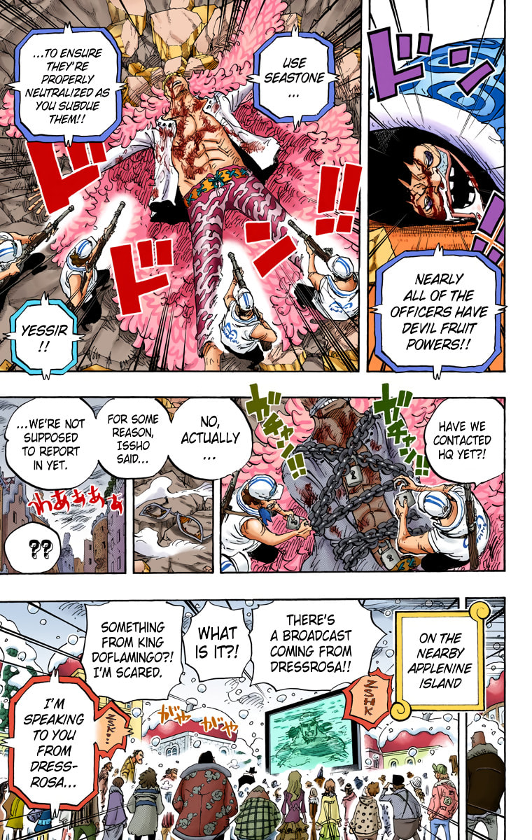 Read One Piece (Colored) chapter 792 image 8 on Lezhin