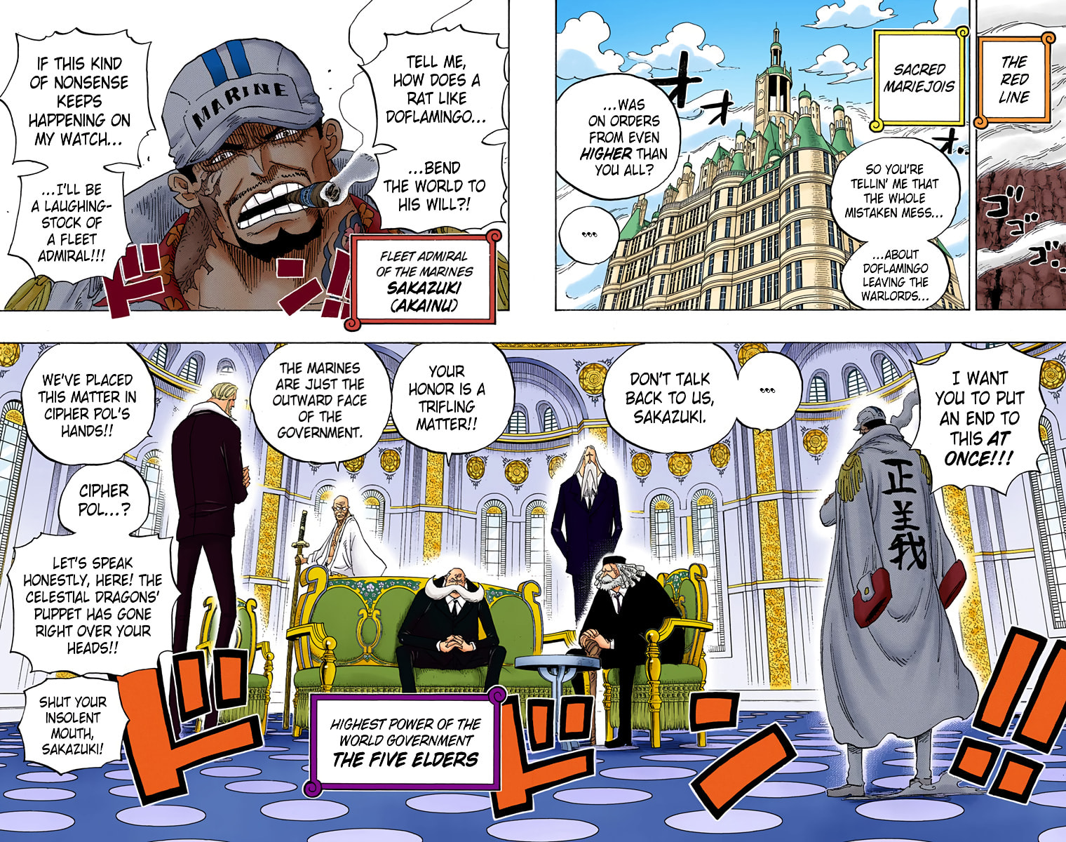 Read One Piece (Colored) chapter 793 image 3 on Lezhin
