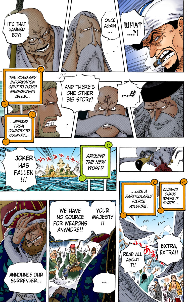 Read One Piece (Colored) chapter 793 image 5 on Lezhin