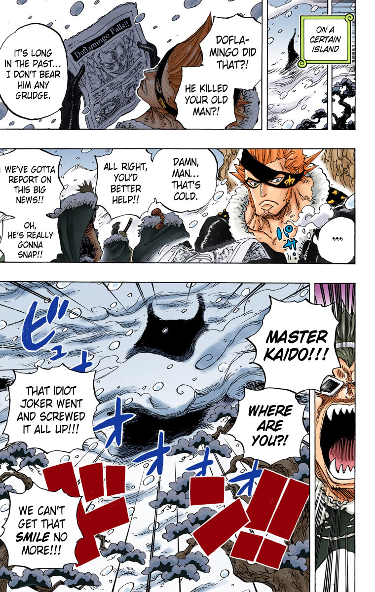 Read One Piece (Colored) chapter 793 image 9 on Lezhin