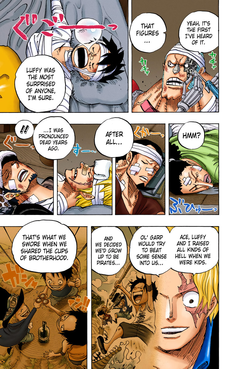 Read One Piece (Colored) chapter 794 image 2 on Lezhin