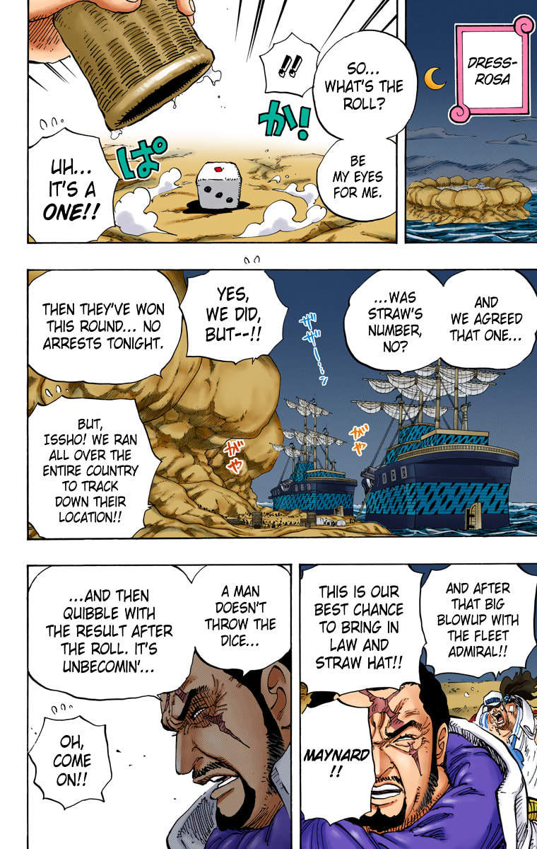Read One Piece (Colored) chapter 795 image 1 on Lezhin