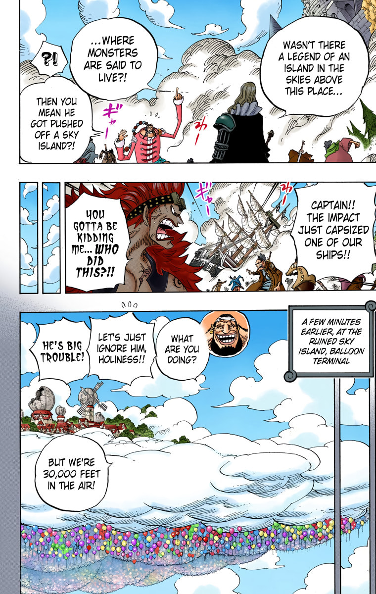 Read One Piece (Colored) chapter 795 image 11 on Lezhin
