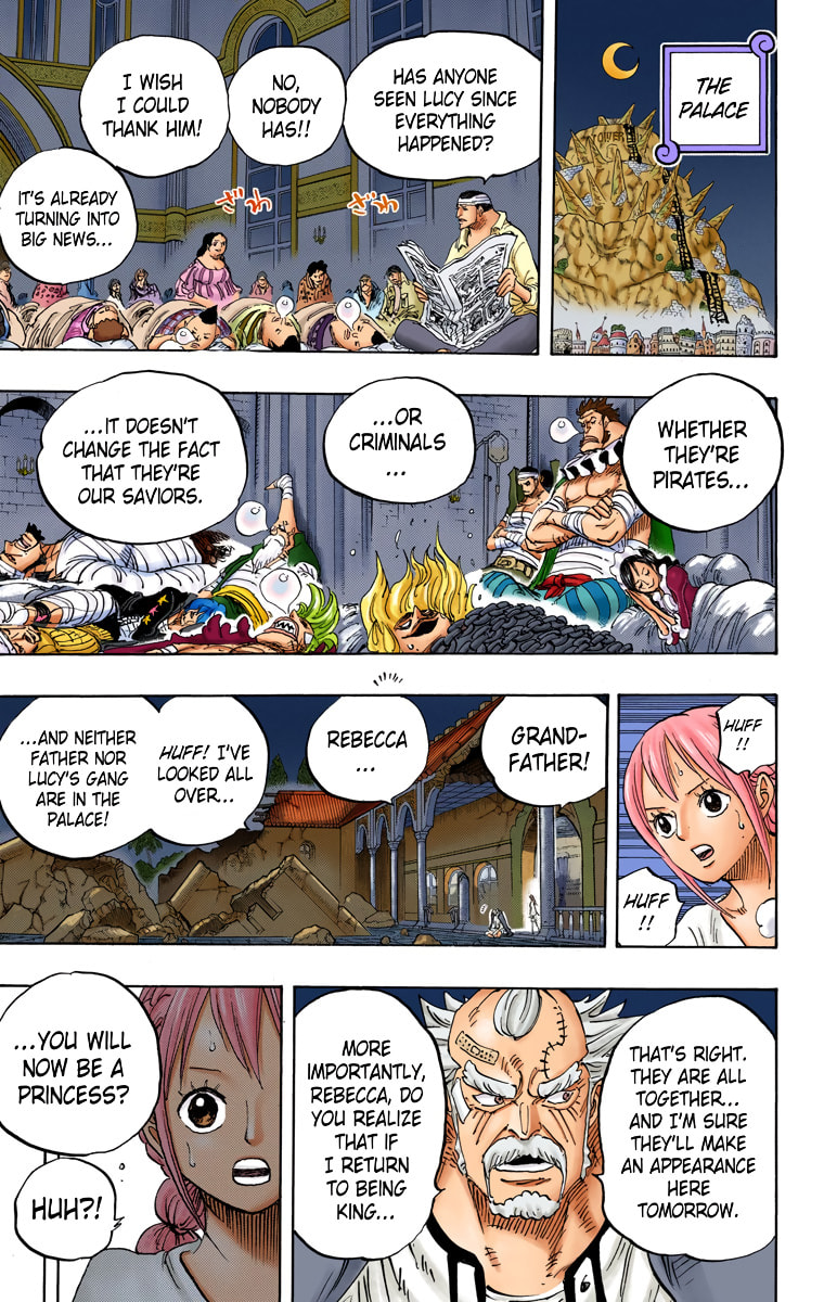 Read One Piece (Colored) chapter 795 image 2 on Lezhin