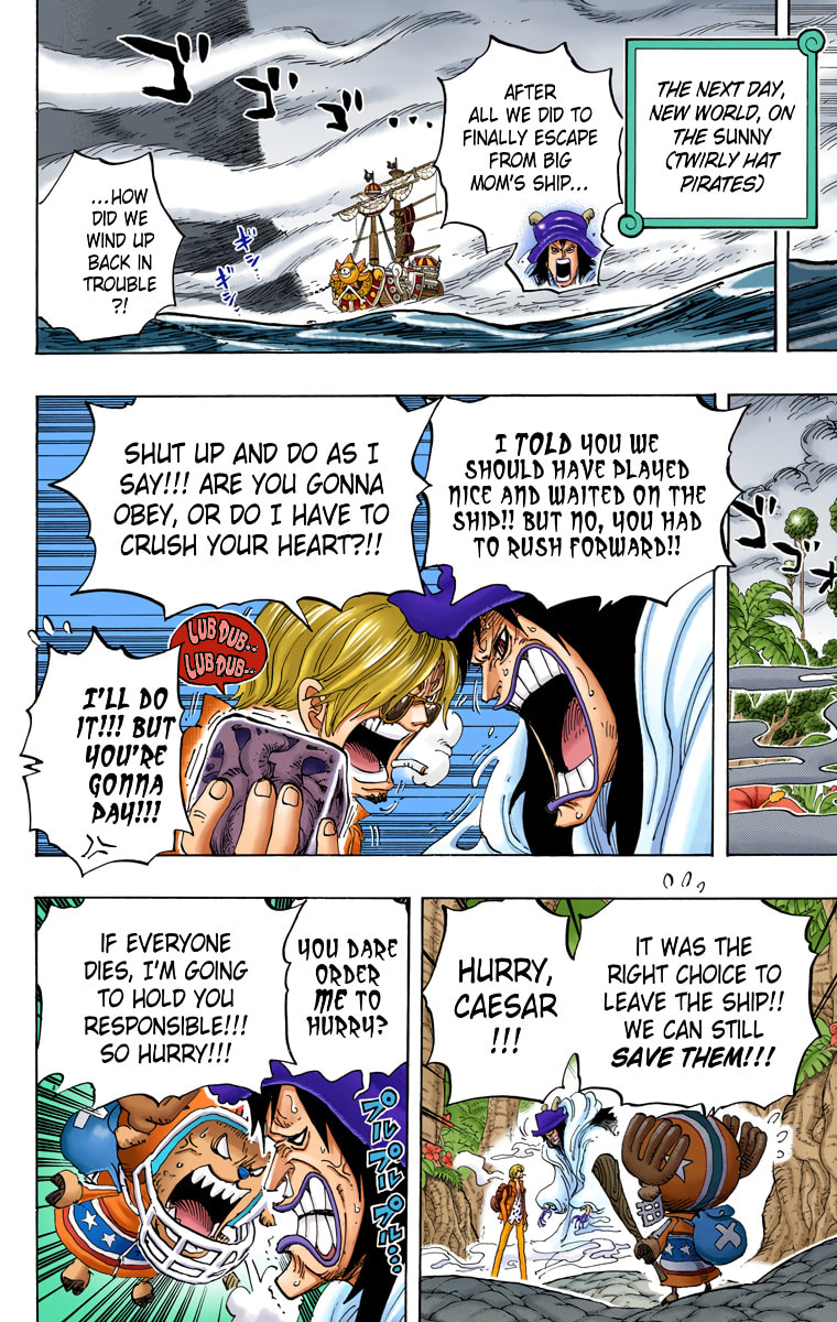 Read One Piece (Colored) chapter 795 image 3 on Lezhin