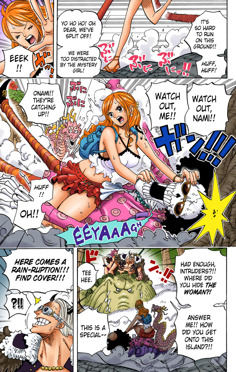 Read One Piece (Colored) chapter 795 image 4 on Lezhin