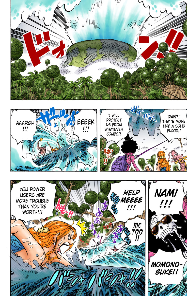 Read One Piece (Colored) chapter 795 image 5 on Lezhin
