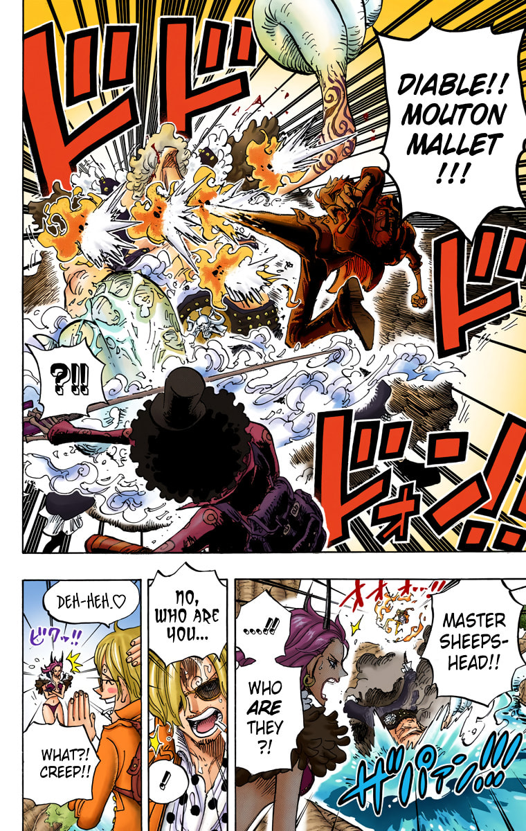 Read One Piece (Colored) chapter 795 image 7 on Lezhin