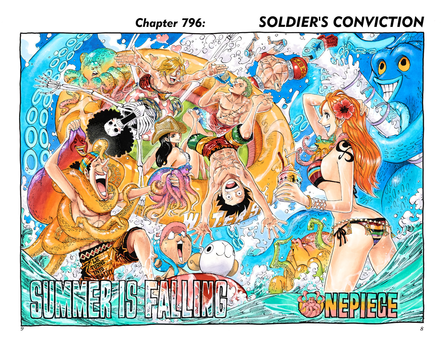 Read One Piece (Colored) chapter 796 image 1 on Lezhin
