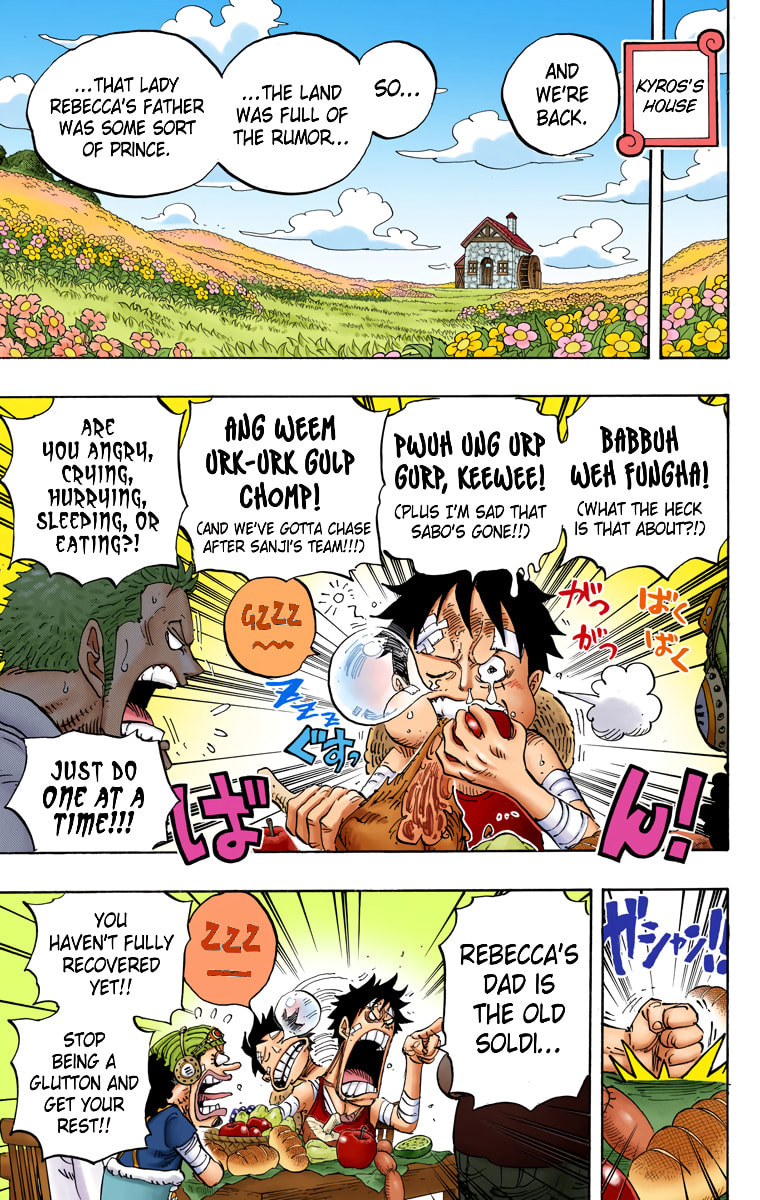 Read One Piece (Colored) chapter 796 image 11 on Lezhin