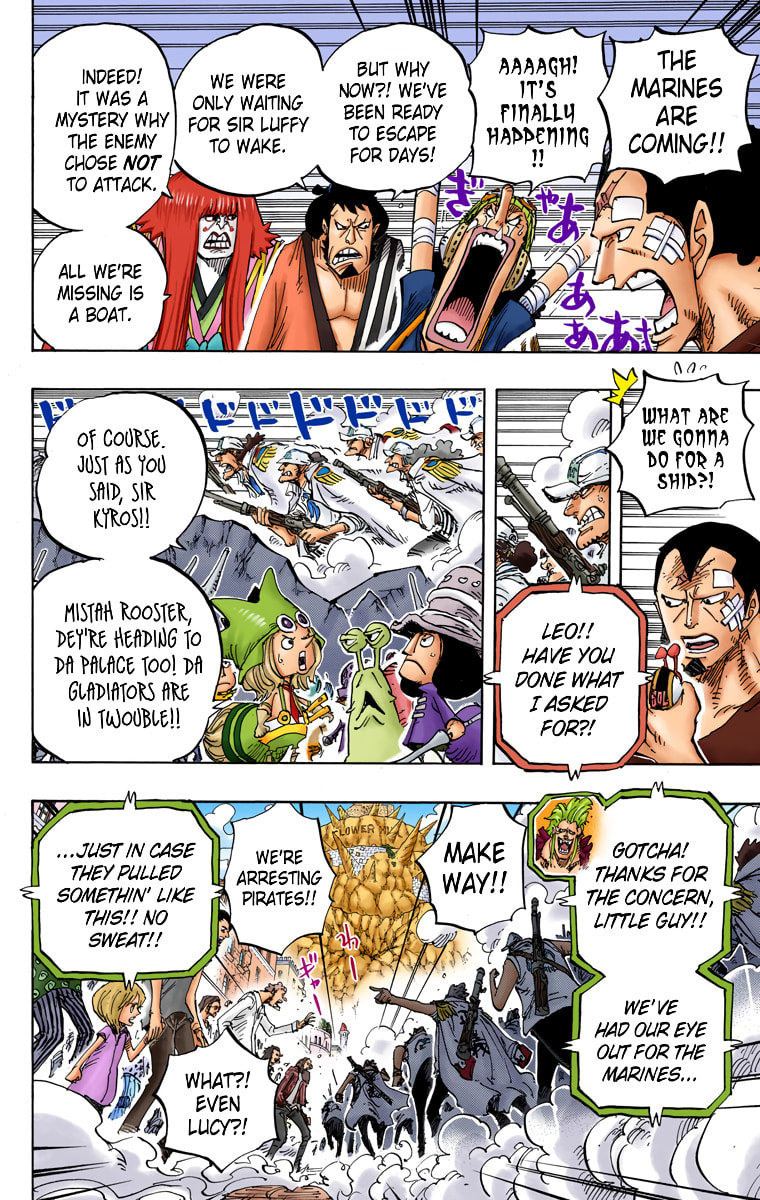 Read One Piece (Colored) chapter 796 image 16 on Lezhin