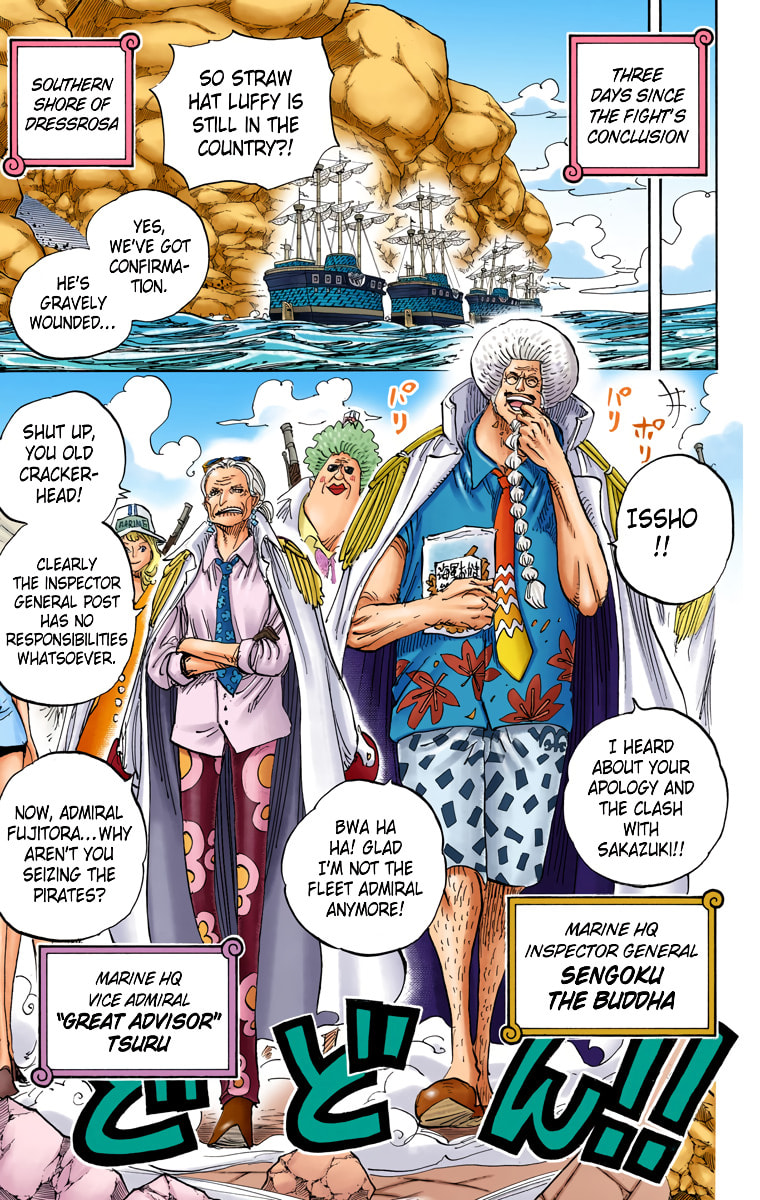 Read One Piece (Colored) chapter 796 image 3 on Lezhin