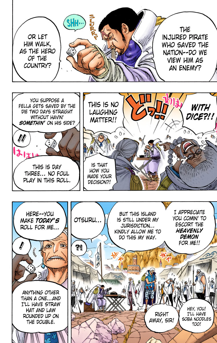 Read One Piece (Colored) chapter 796 image 4 on Lezhin
