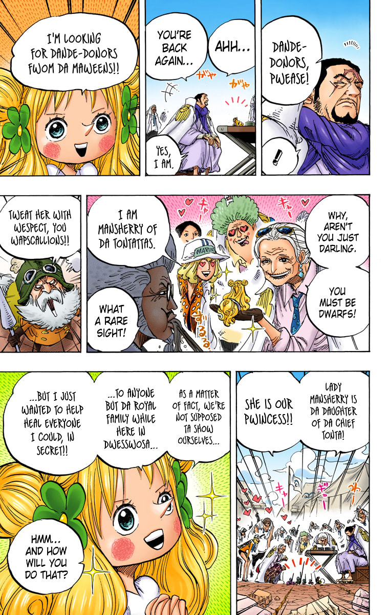 Read One Piece (Colored) chapter 796 image 5 on Lezhin