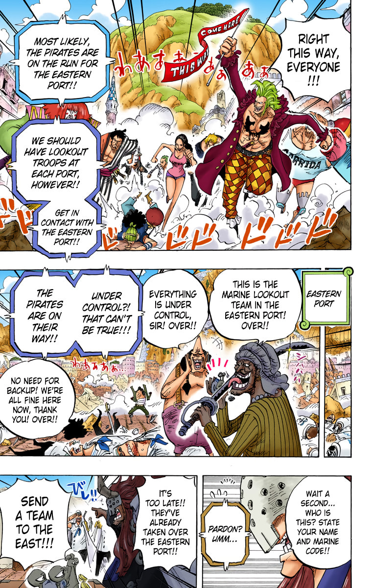 Read One Piece (Colored) chapter 797 image 2 on Lezhin