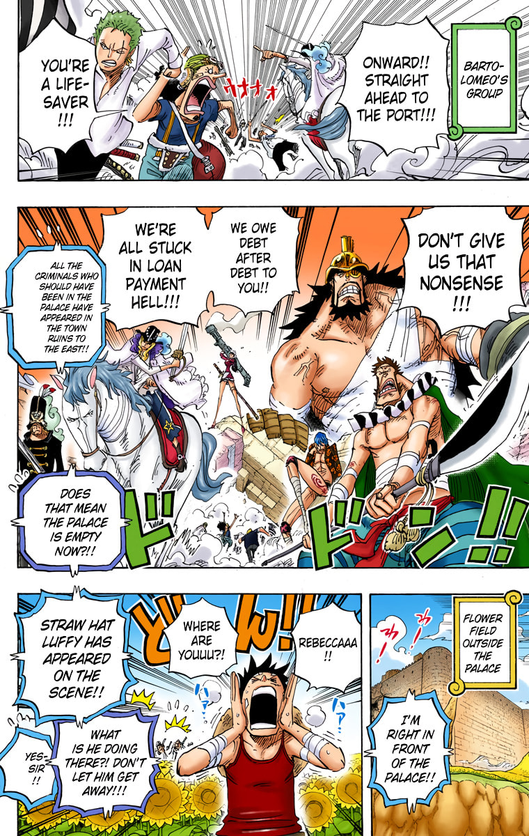 Read One Piece (Colored) chapter 797 image 3 on Lezhin