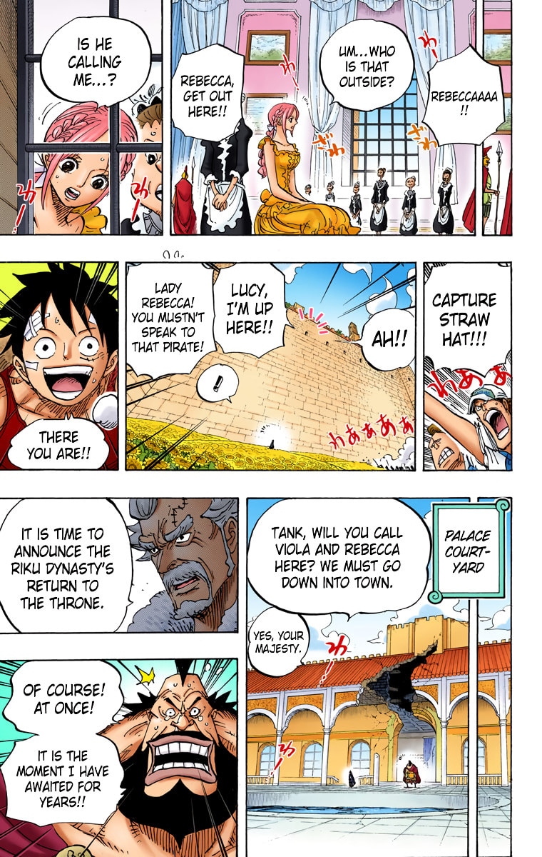 Read One Piece (Colored) chapter 797 image 4 on Lezhin