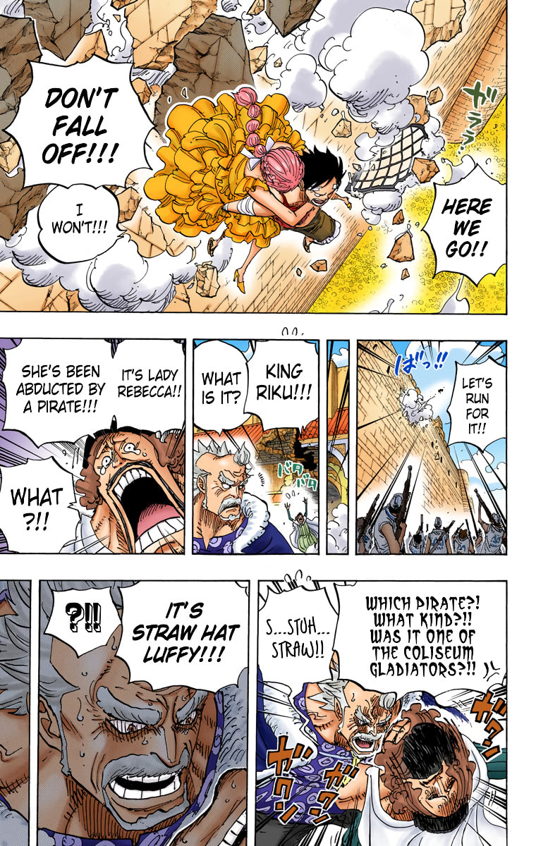Read One Piece (Colored) chapter 797 image 8 on Lezhin