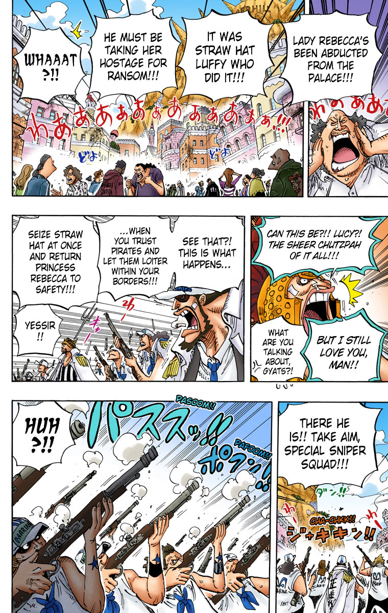 Read One Piece (Colored) chapter 797 image 9 on Lezhin