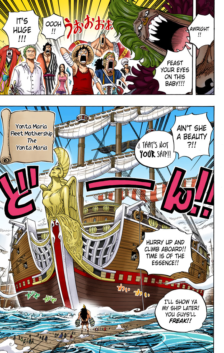 Read One Piece (Colored) chapter 799 image 9 on Lezhin