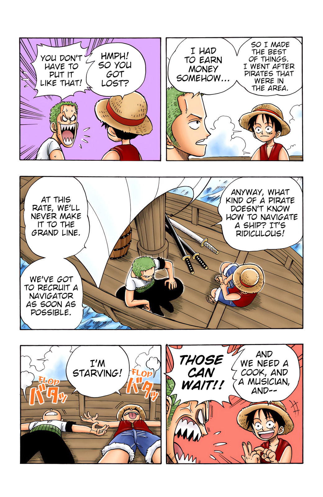 Read One Piece (Colored) chapter 8 image 2 on Lezhin