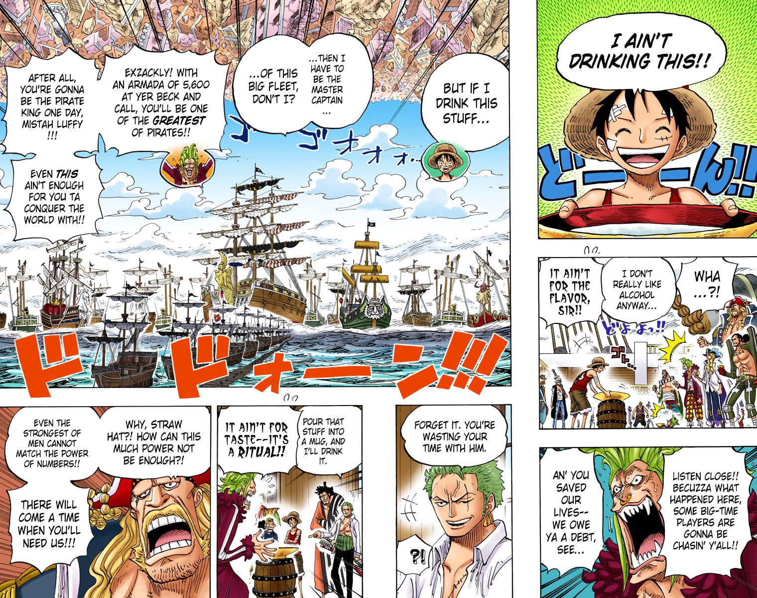 Read One Piece (Colored) chapter 800 image 1 on Lezhin