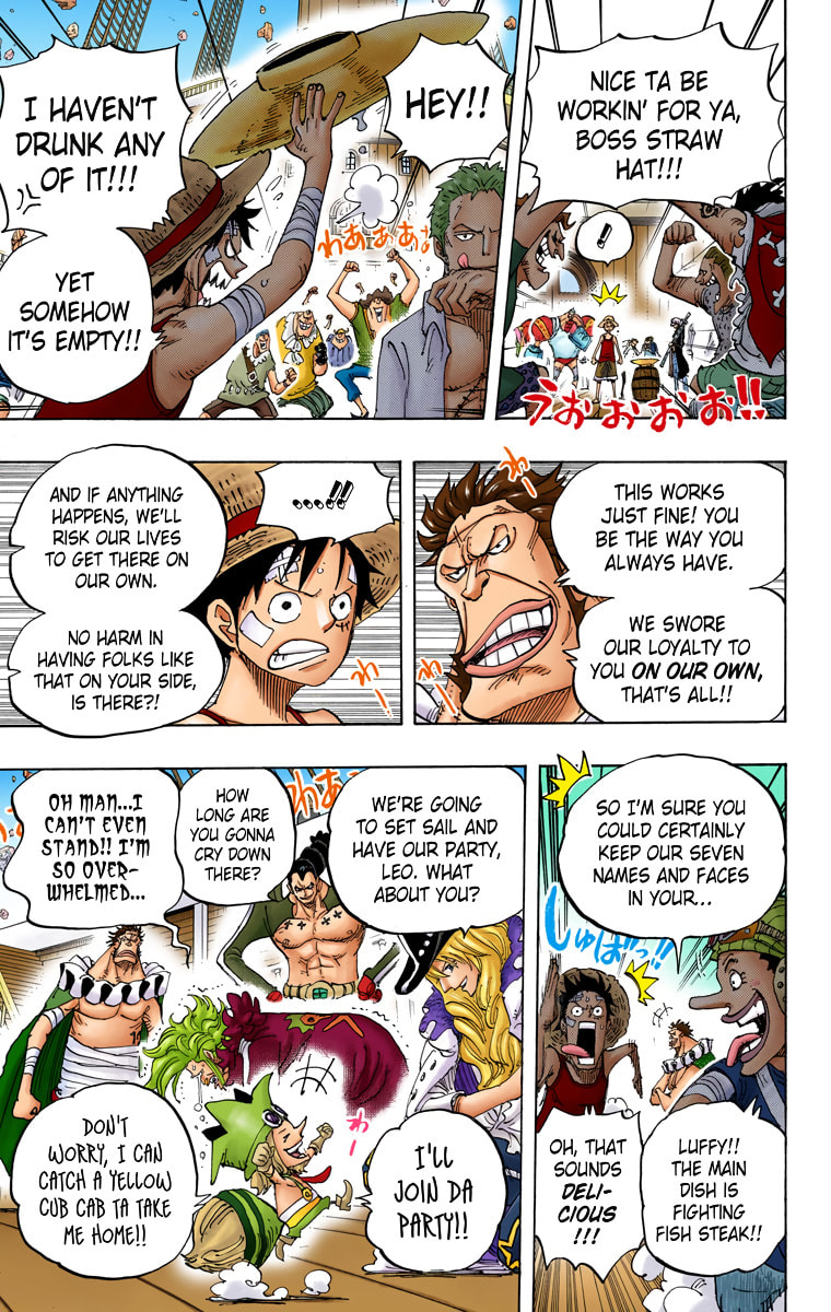 Read One Piece (Colored) chapter 800 image 10 on Lezhin