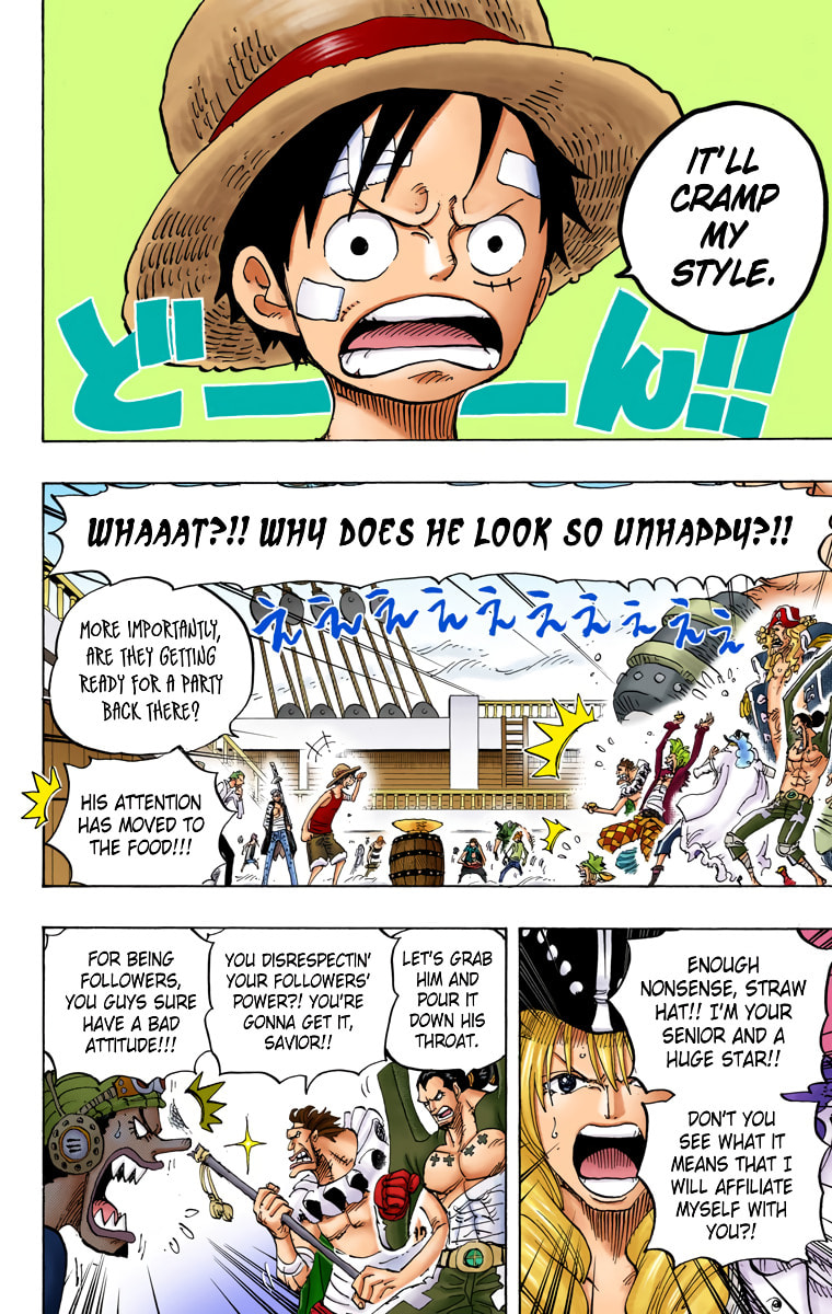 Read One Piece (Colored) chapter 800 image 2 on Lezhin