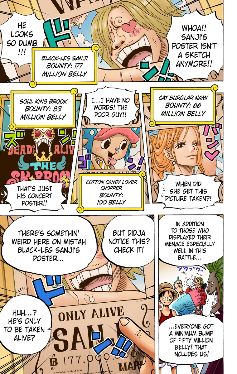Read One Piece (Colored) chapter 801 image 15 on Lezhin