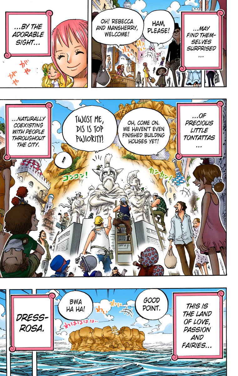Read One Piece (Colored) chapter 801 image 4 on Lezhin