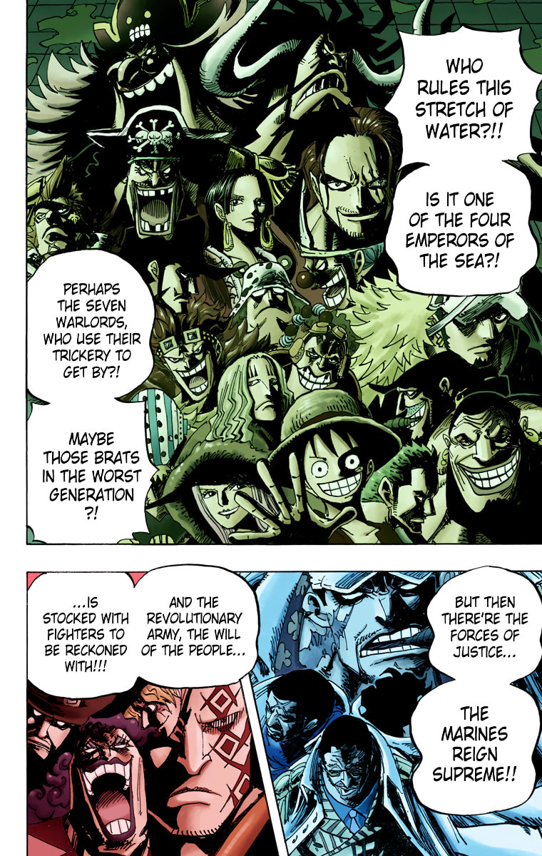 Read One Piece (Colored) chapter 801 image 7 on Lezhin
