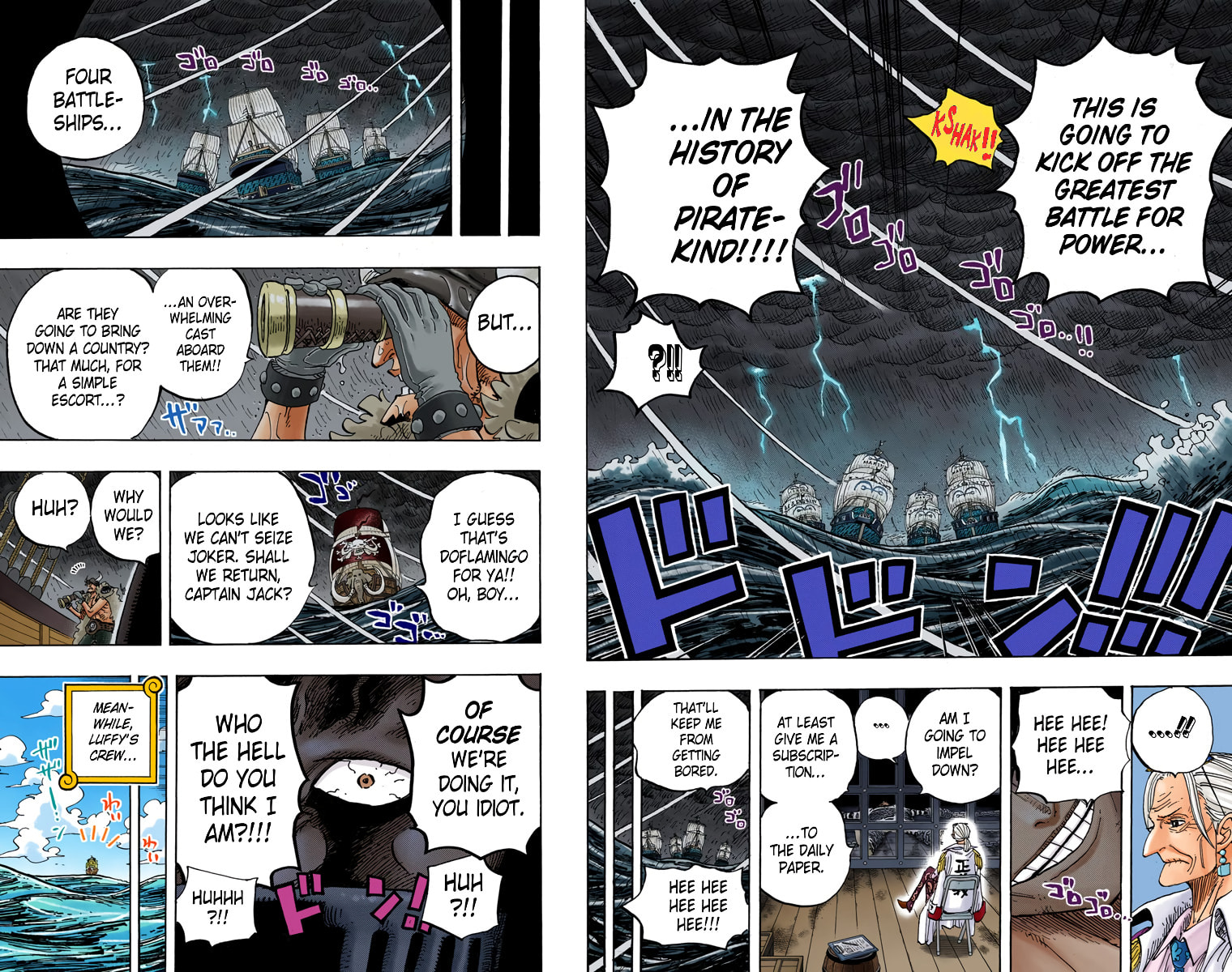 Read One Piece (Colored) chapter 801 image 9 on Lezhin