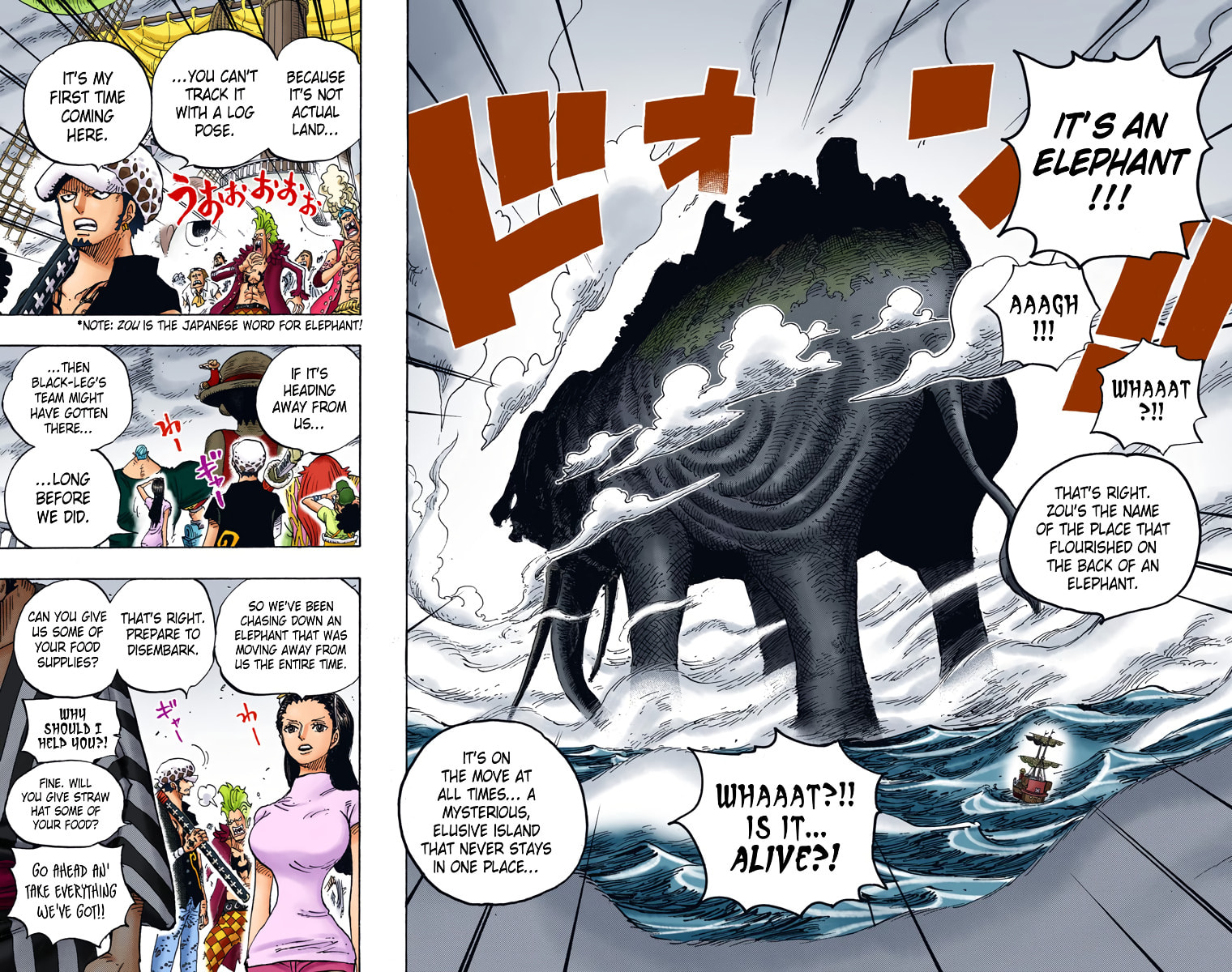 Read One Piece (Colored) chapter 802 image 13 on Lezhin