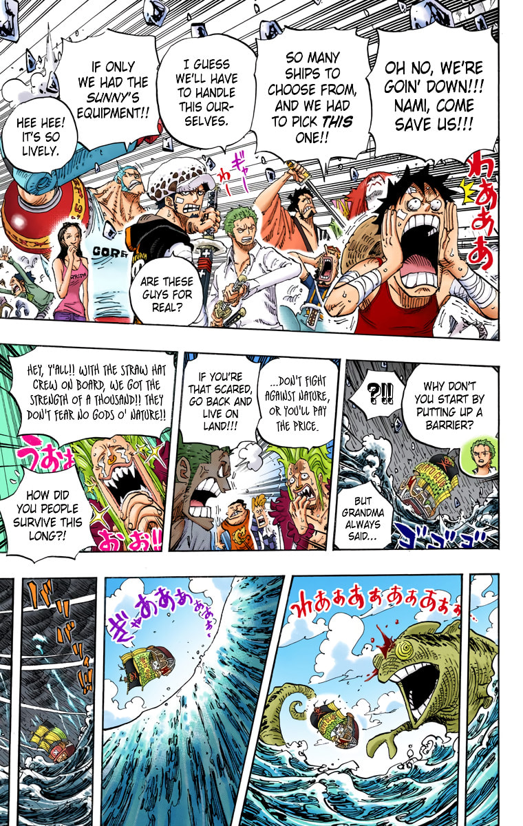 Read One Piece (Colored) chapter 802 image 4 on Lezhin