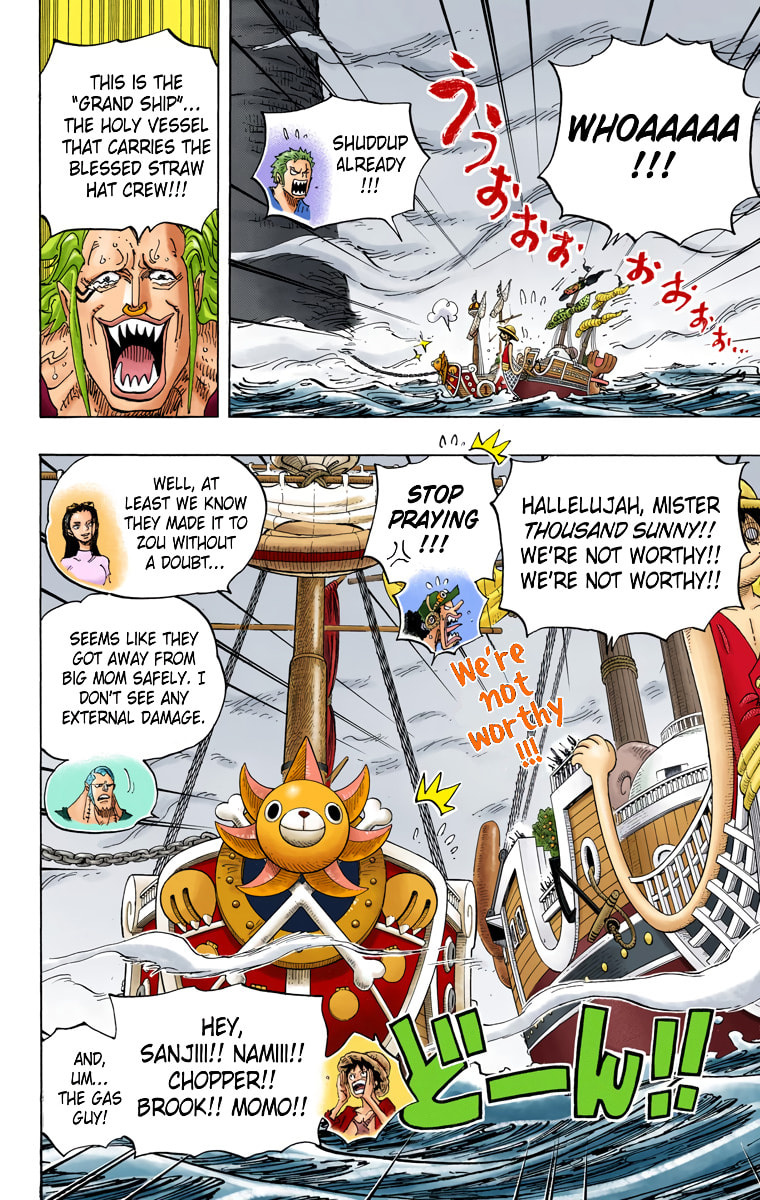 Read One Piece (Colored) chapter 803 image 1 on Lezhin