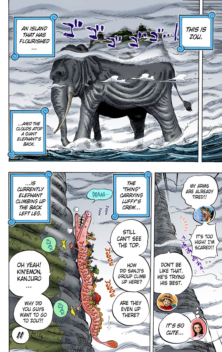 Read One Piece (Colored) chapter 803 image 11 on Lezhin
