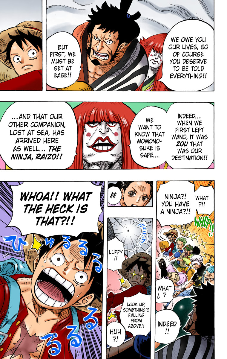 Read One Piece (Colored) chapter 803 image 12 on Lezhin