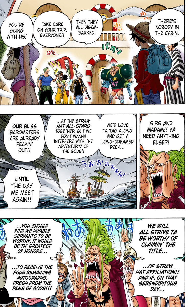 Read One Piece (Colored) chapter 803 image 2 on Lezhin