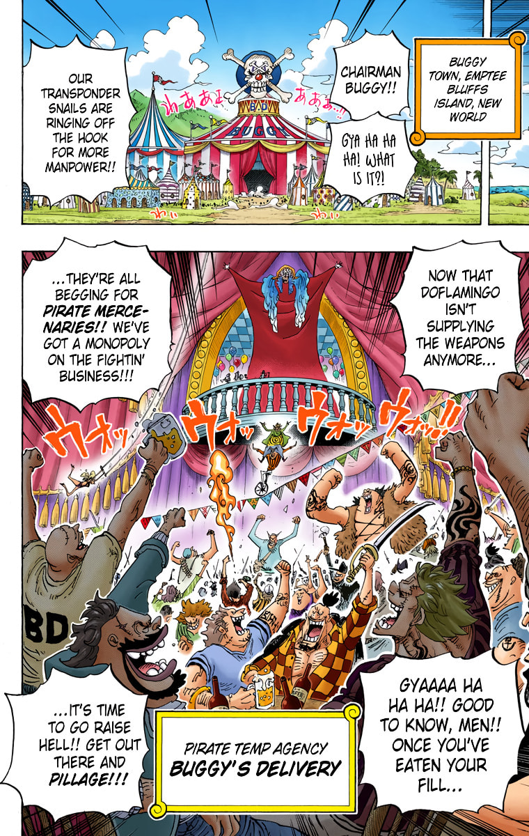 Read One Piece (Colored) chapter 803 image 9 on Lezhin