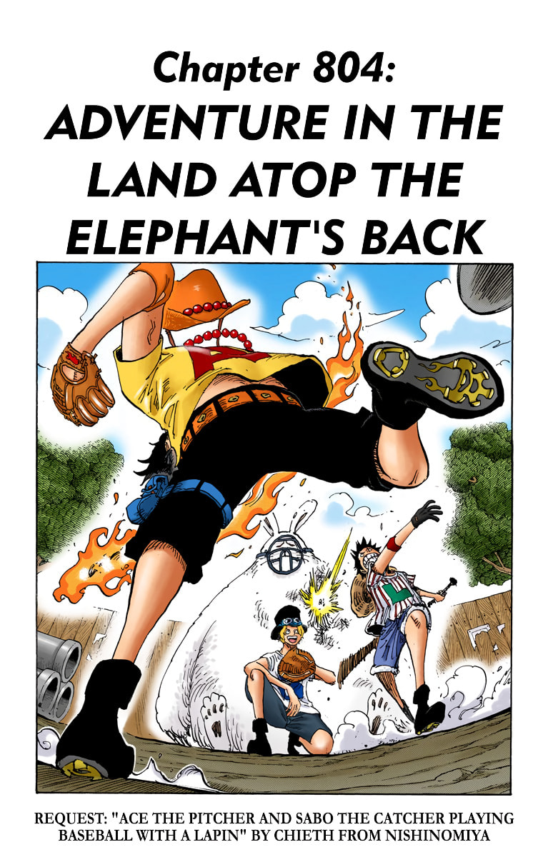 Read One Piece (Colored) chapter 804 image 0 on Lezhin