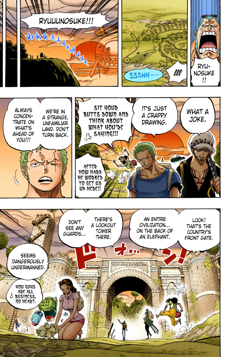 Read One Piece (Colored) chapter 804 image 8 on Lezhin
