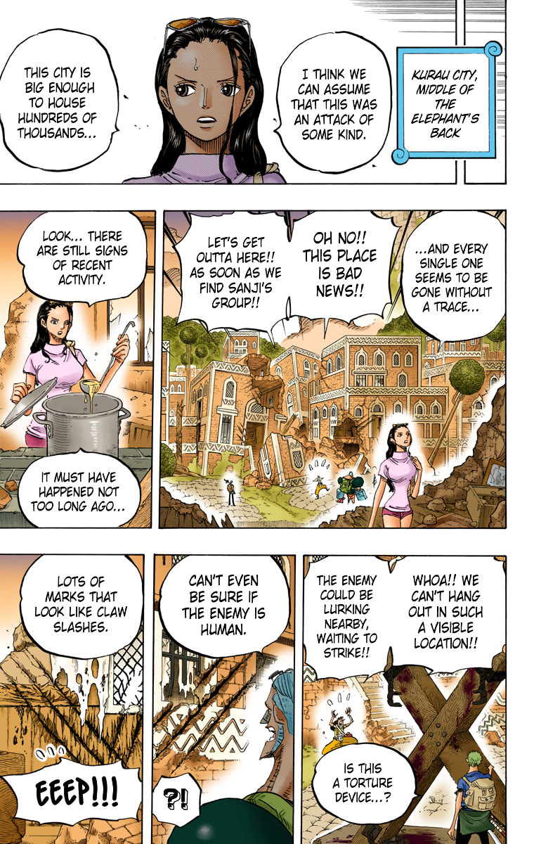 Read One Piece (Colored) chapter 805 image 13 on Lezhin