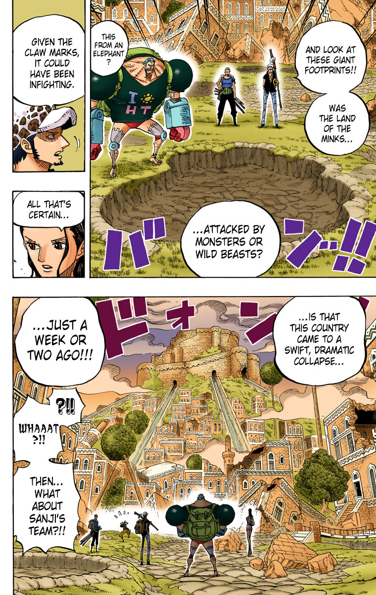Read One Piece (Colored) chapter 805 image 14 on Lezhin