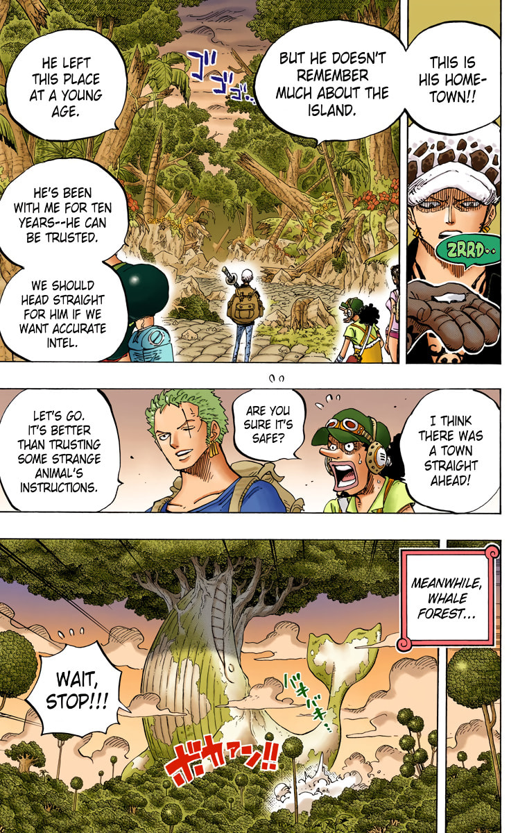 Read One Piece (Colored) chapter 805 image 6 on Lezhin