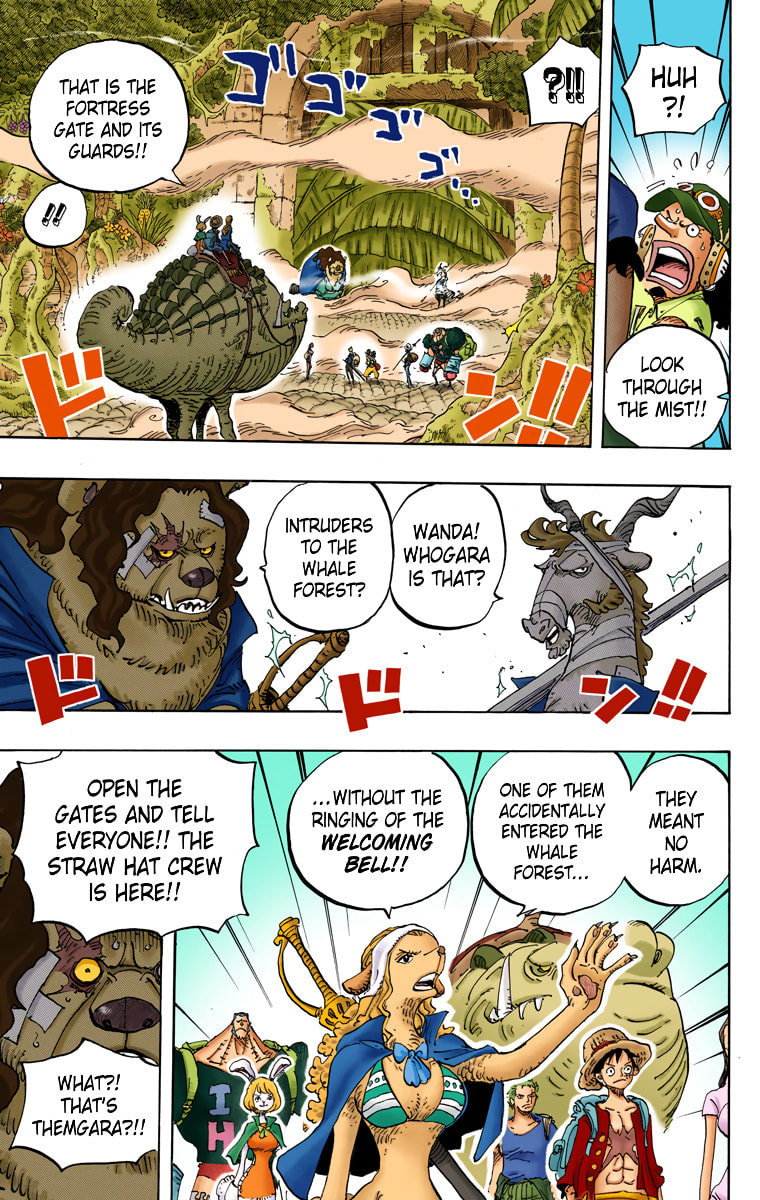Read One Piece (Colored) chapter 806 image 10 on Lezhin