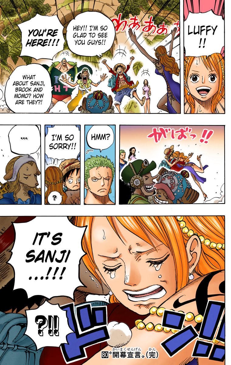 Read One Piece (Colored) chapter 806 image 15 on Lezhin