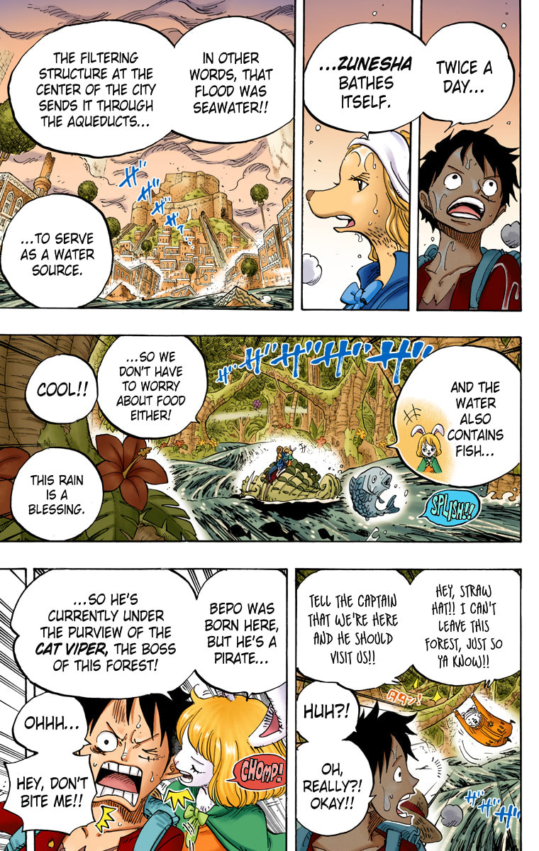 Read One Piece (Colored) chapter 806 image 4 on Lezhin
