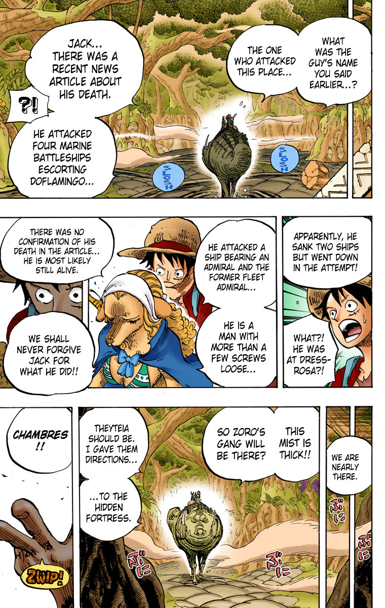 Read One Piece (Colored) chapter 806 image 8 on Lezhin