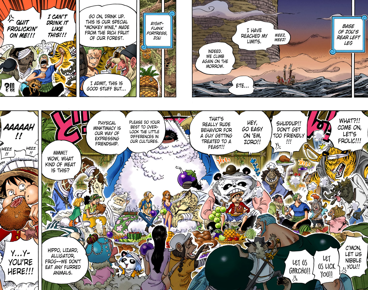 Read One Piece (Colored) chapter 807 image 1 on Lezhin