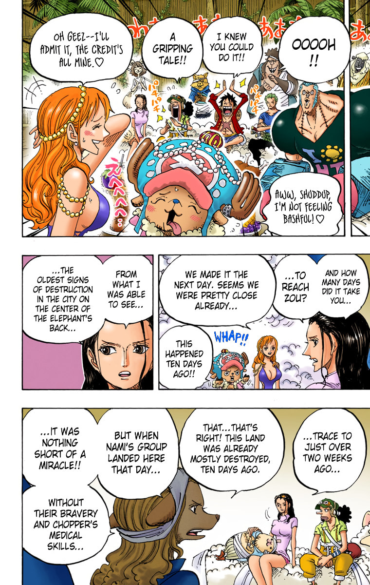 Read One Piece (Colored) chapter 807 image 10 on Lezhin